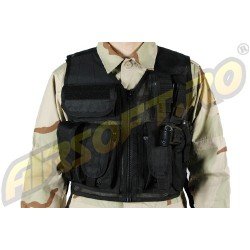 GILET TATTICO RECON - NERO