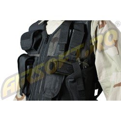 GILET TATTICO RECON - NERO