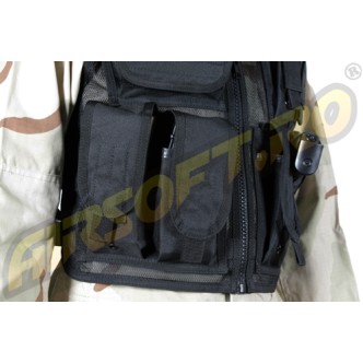 GILET TATTICO RECON - NERO