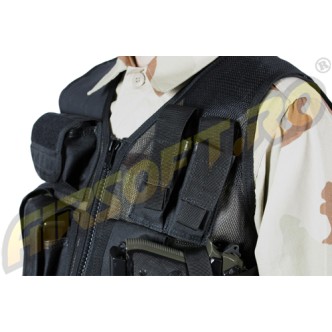 GILET TATTICO RECON - NERO