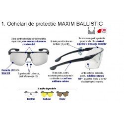 3M OCCHIALI BALISTICI CON LENTI GIALLE