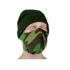 MASCHERA DI PROTEZIONE IN NEOPRENE - NERO / WOODLAND