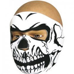 MASCA DE PROTECTIE DIN NEOPREN - FULL FACE - SKULL