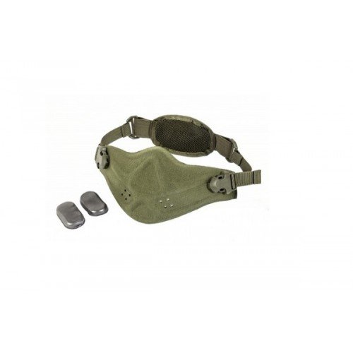 MASCA HALF FACE - NEOPREN/CORDURA - GREEN