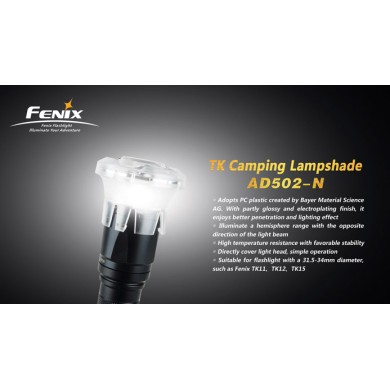 CAMPING LAMPSHADE FOR THE TK SERIES - AD502-N