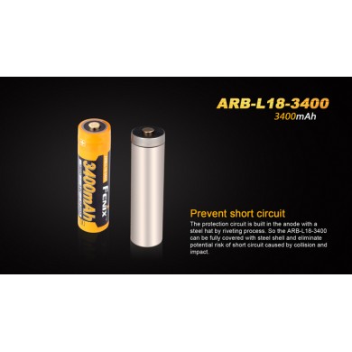 ACUMULATOR ARB-L 18650 - 18-3400MAH