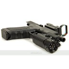 TORCIA ELETTRICA TATTICA CON LASER