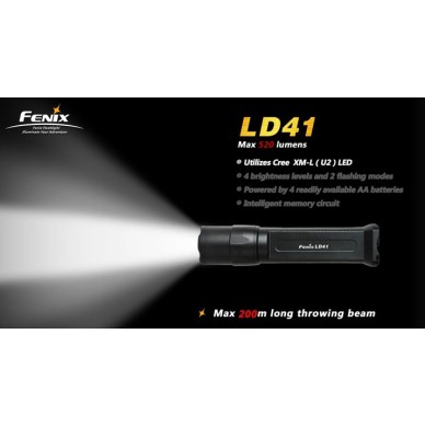 FLASHLIGHT LD41  XM-L U2 MODEL