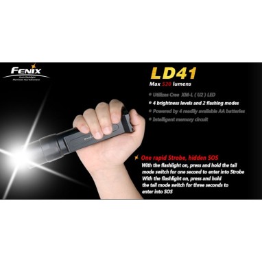 FLASHLIGHT LD41  XM-L U2 MODEL