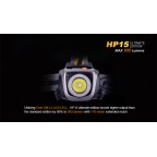 LAMPADA FRONTALE MODELLO HP15 XM-L2 (U2) - ULTIMATE EDITION