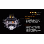 LAMPADA FRONTALE MODELLO HP15 XM-L2 (U2) - ULTIMATE EDITION