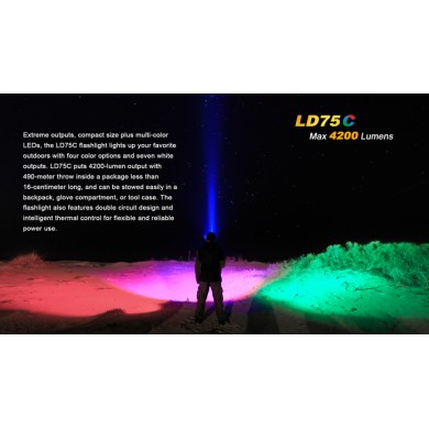 LANTERNA MODEL LD75C XM-L2 U2