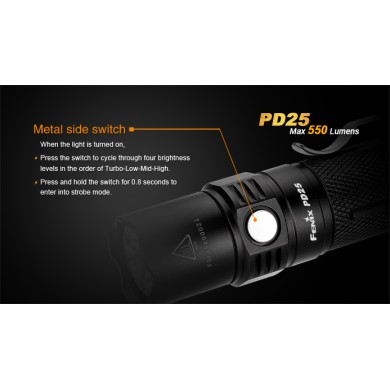 FLASHLIGHT  PD25 XP-L V5 MODEL