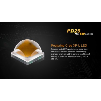 FLASHLIGHT  PD25 XP-L V5 MODEL
