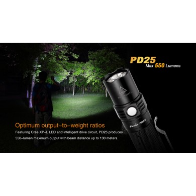 FLASHLIGHT  PD25 XP-L V5 MODEL