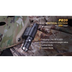LANTERNA MODEL PD35 XM-L (V5) - TACTICAL EDITION