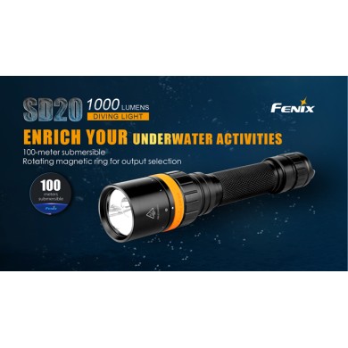 LANTERNA PENTRU SCUFUNDARI MODEL SD20 XM-L2 (U2)