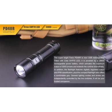LANTERNA MODEL PD40R XHP 70