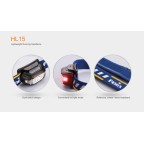 LANTERNA FRONTALA MODEL HL15 XP-G2 R5 - VIOLET