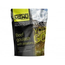 ADVENTURE MENU BEEF GOULASH WITH POTATOES
