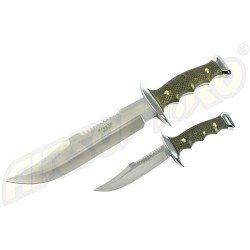 BOWIE KNIVES SET WITH FIXED BLADE