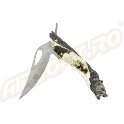 ENGRAVED KNIFE - BEAR HEAD