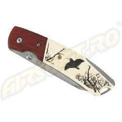 ENGRAVED KNIFE - BIRD