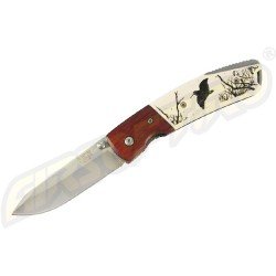 ENGRAVED KNIFE - BIRD