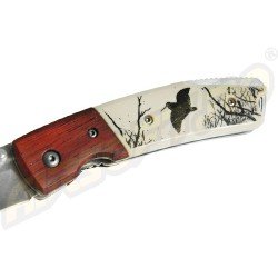 ENGRAVED KNIFE - BIRD