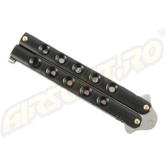 BUTTERFLY TYPE KNIFE - BLACK