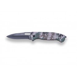 BRICEAG CU CLIP - 8.5 CM / MANER CAMUFLAJ