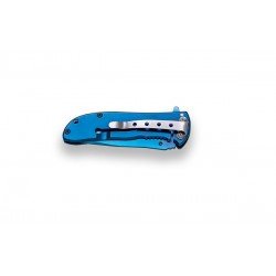 BRICEAG CU DESCHIDERE RAPIDA - FULL BLUE TITANIUM COATED - 7.5 CM