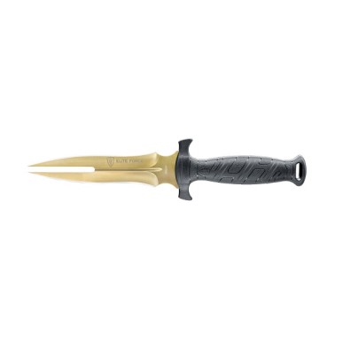 ELITE FORCE - CUTIT CU LAMA FIXA  MODEL EF711 - GOLD