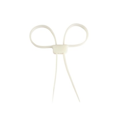 PLASTIC HANDCUFFS - CLEAR