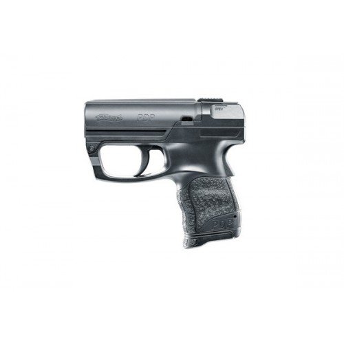 PEPPER GUN - WALTHER PERSONAL DEFENSE PISTOL - BLACK