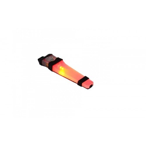 V-LITE - CUSTODIA NERA - LUCE DI SICUREZZA - ROSSA