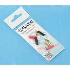 GATE MOTOR CONNECTOR SET + HEATSHRINK TUBE