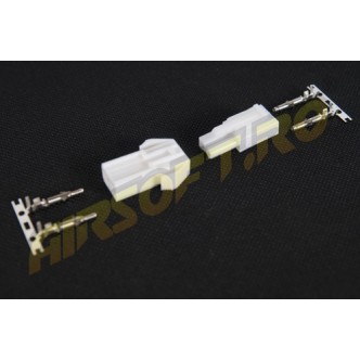 GATE SET CONNETTORI MINI TAMIYA ( MASCHIO + FEMMINA )