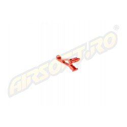 RETRO ARMS AK TRIGGER CNC - TYPE A - RED