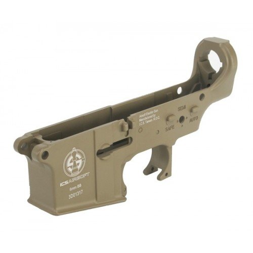 LOWER RECEIVER METALIC PENTRU M4 - TAN