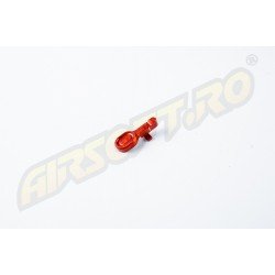RETRO ARMS CNC AR-15/M4 BOLT CATCH - TYPE A - RED