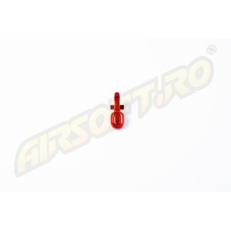 RETRO ARMS BOLT CATCH IN CNC PER SERIE AR-15/M4 - TIPO A - ROSSO