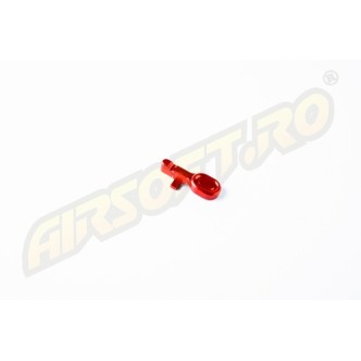 RETRO ARMS BOLT CATCH IN CNC PER SERIE AR-15/M4 - TIPO A - ROSSO