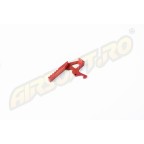 RETRO ARMS CNC EXTENDED CHARGING HANDLE AR15 - A - RED