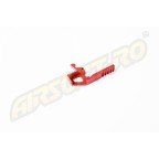 RETRO ARMS CNC EXTENDED CHARGING HANDLE AR15 - A - RED