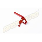 RETRO ARMS CNC EXTENDED CHARGING HANDLE AR15 - A - RED