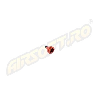 RETRO ARMS SURUB SELECTOR DE TIR PT. SERIILE AK - CNC - TYPE A - ROSU