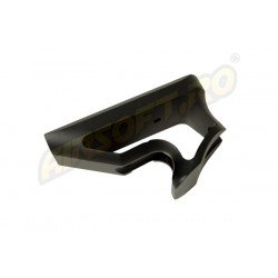 CNC KEYMOD SHORT ANGLED GRIP - BLACK