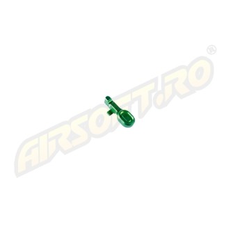 RETRO ARMS BOLT CATCH PT. SERIILE M4/AR15 - CNC - TYPE A - VERDE