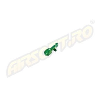 RETRO ARMS BOLT CATCH PT. SERIILE M4/AR15 - CNC - TYPE A - VERDE
